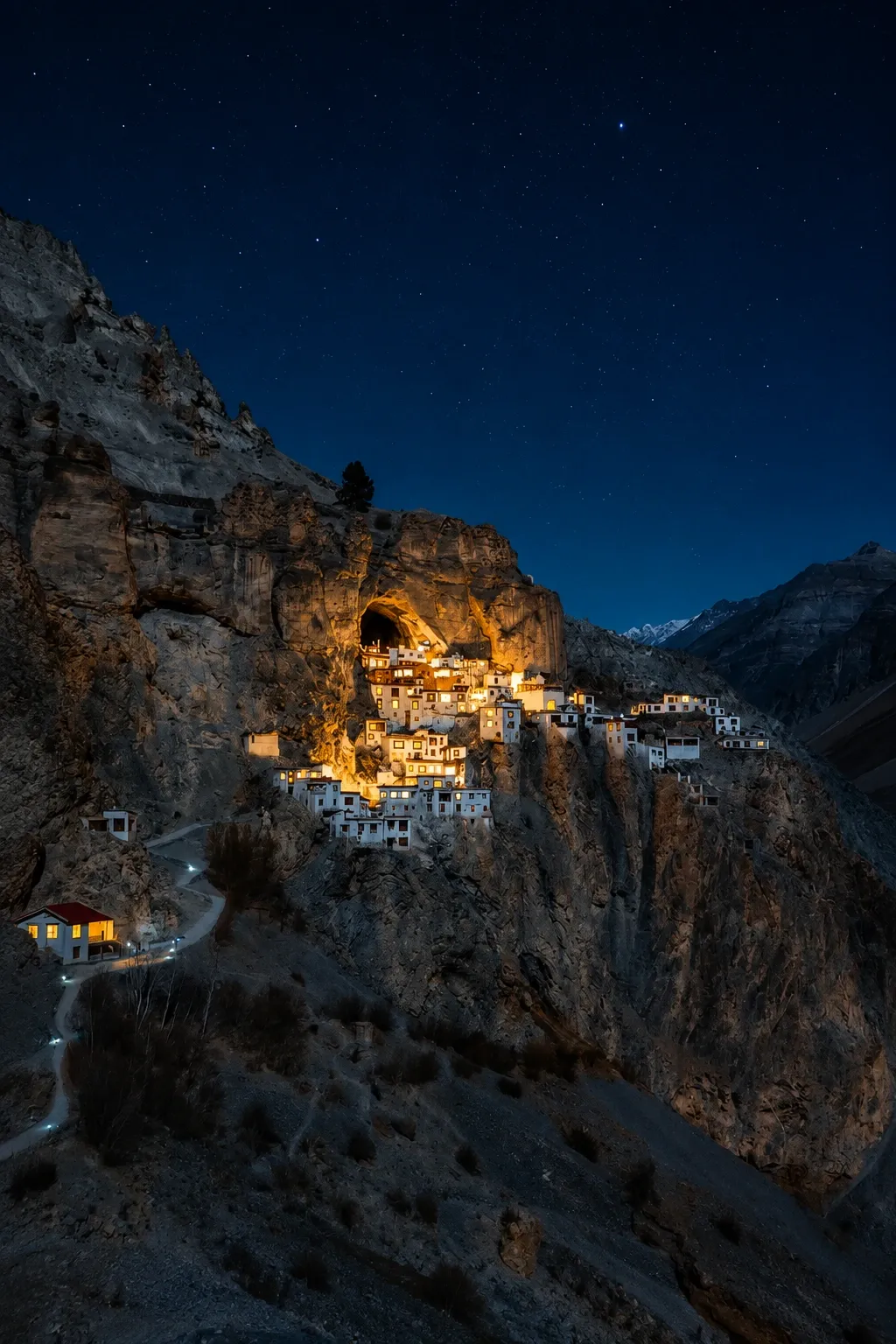 Stunning copper-draped mountains and turquoise rivers of Zanskar Valley Ladakh